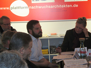 Round Table Talk mit Dr. Claus Michelsen, DIW und Theresa Keilhacker, AfA (v.l.n.r.)