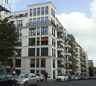 Neubau einer Wohnanlage, Zillestraße 84 / 86 / 88, Ecke Gierkezeile 6 in 10585 Berlin-Charlottenburg . Plattformpreis 2016