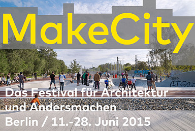www.plattformnachwuchsarchitekten.de war Gründungspartner von MakeCity 2015, dem internationalen Festival für Architektur und Andersmachen. MakeCity 2018 findet in Berlin vom 14. Juni bis 1. Juli statt.