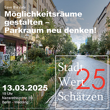 StadtWertSchätzen2025 - Reihe Stadt Land Architektur und Film – Auftakt am 13. März 2025