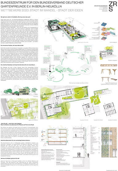 Anerkennung: ZRS Architekten Ingenieure, Berlin – „Bundeszentrum für den Bundesverband Deutscher Gartenfreunde e.V. in Berlin-Neukölln“ (Kategorie C)